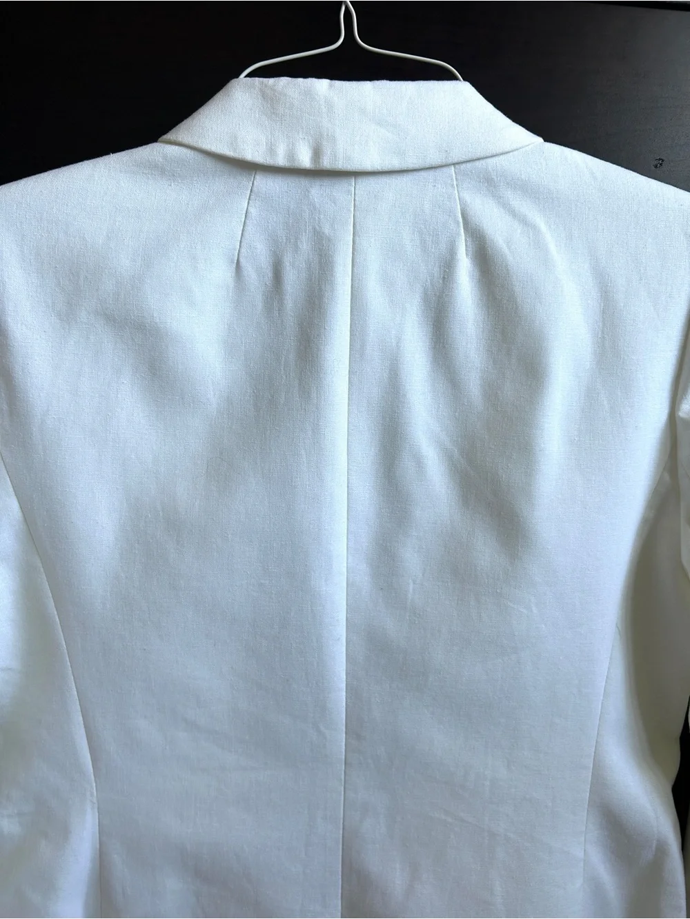 J. Crew NWT Parke Blazer Linen Cotton White  Flat Pocket Jacket 8